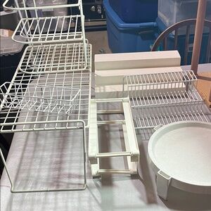 White Wire Closet Storage Organizer